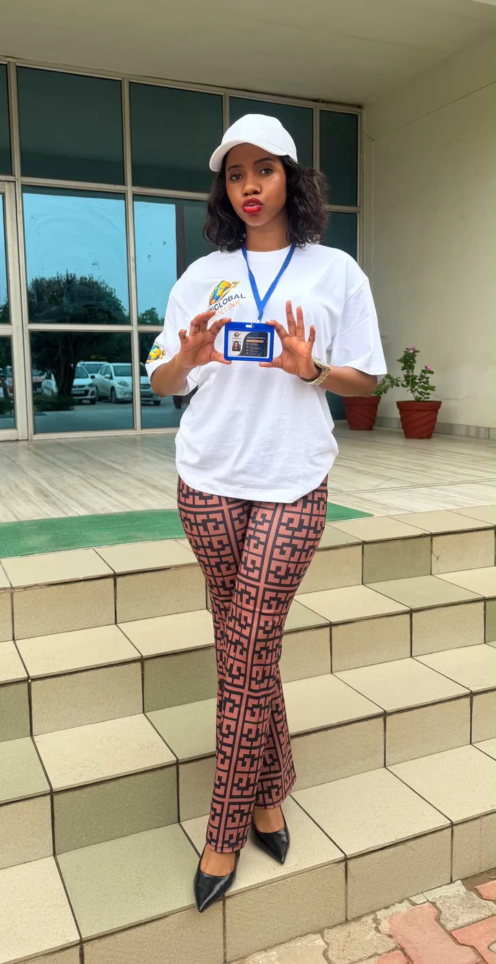 AfriGlobal representative on the SGC campus